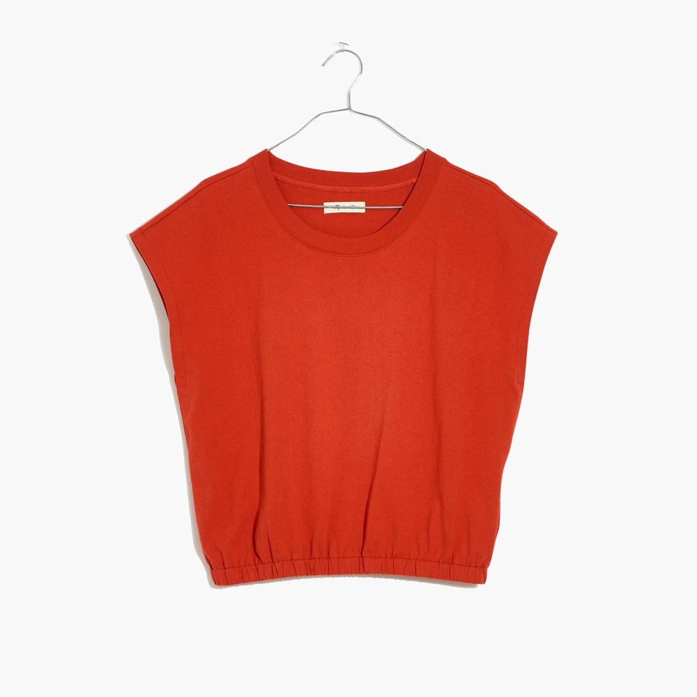 Madewell Red/Chili Banded T-Shirt